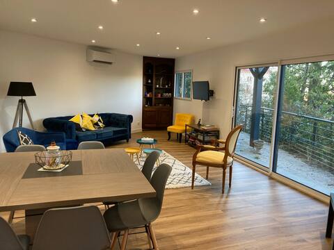 Warm house, superb and quiet view