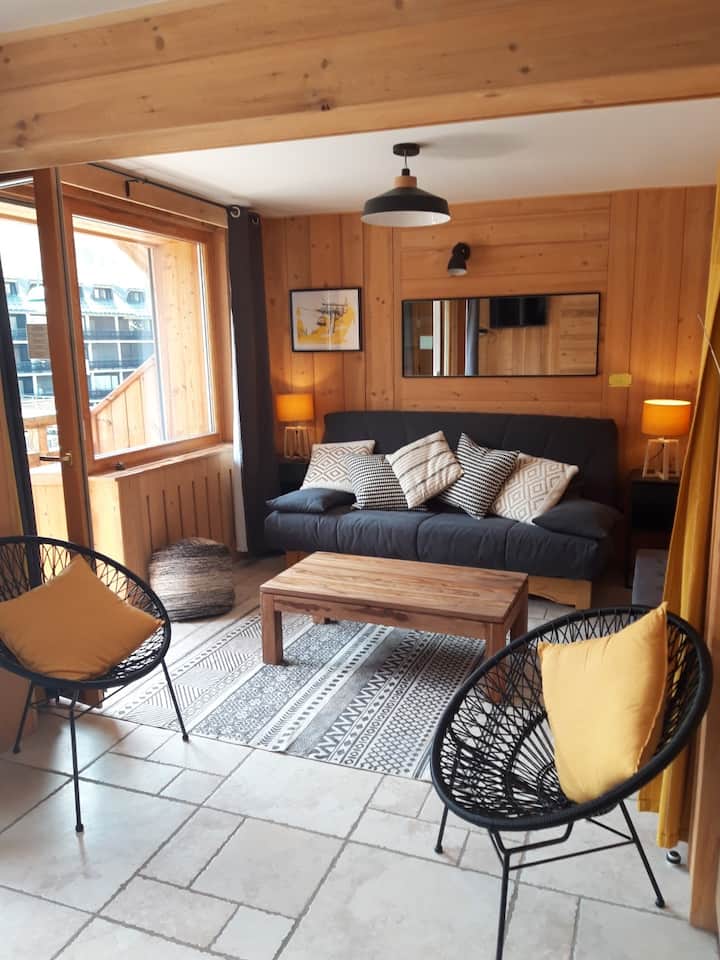 Appartement Confortable Doublé Bois Style Chalet - Les Deux Alpes