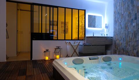 Apartment with private Jacuzzi in the Basque Country