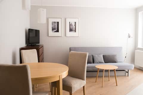 Successful Airbnb property: Apartment for Cozy 17- great base in Jasień