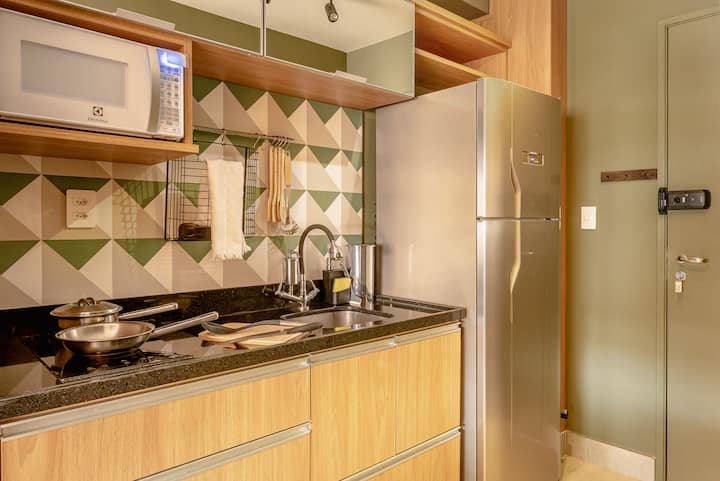 Garden Muito Charmoso E Aconchegante - Studio 26m² - São Paulo