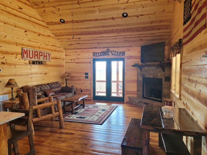 Mountain View Cabin | 15 Min To Casino - Murphy, NC