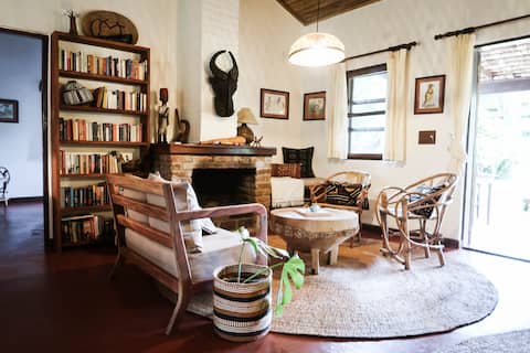 Lush Garden Cottage (Two) on Private Coffee Estate