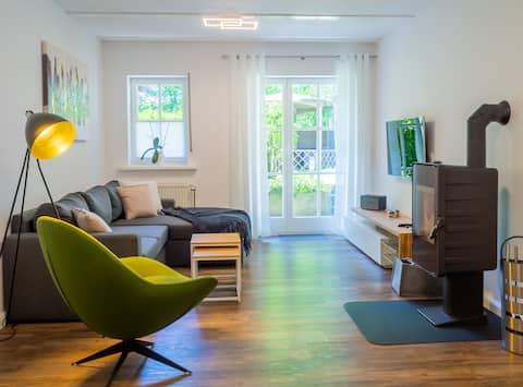 Apartment "DaVinci"- E-Bikes, Sauna, Garten, Kamin