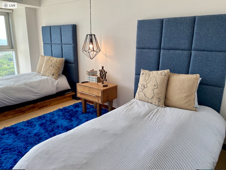 ห้องนอนที่สามมีเตียงคู่ 