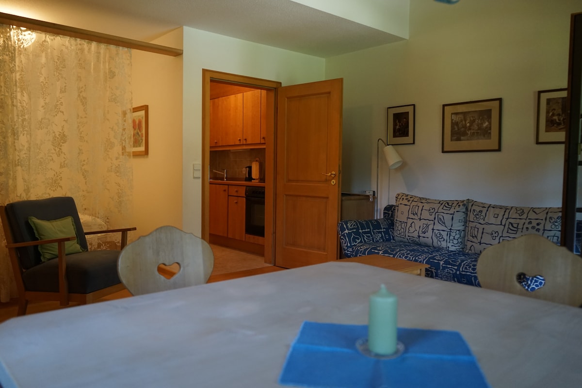 Popular Airbnb listing: Quiet apartment with mountain views and balcony in Aschau I.Chiemgau