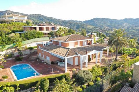 Luxury villa with a pool