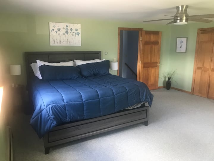 Master BR, king bed