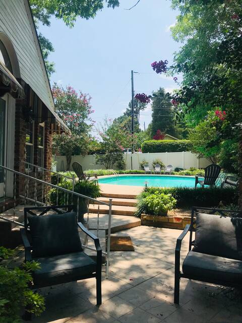 The Brick Cottage -
a 4BR home, close to downtown.