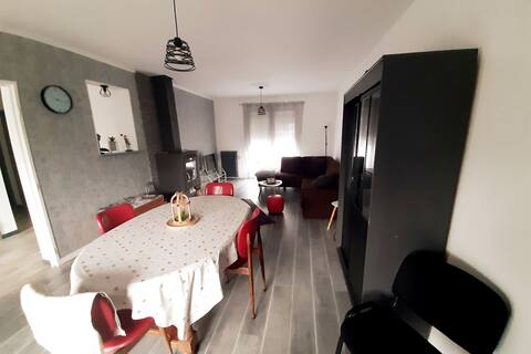 House 100m² quiet 3 bedroom with patio  terrrase