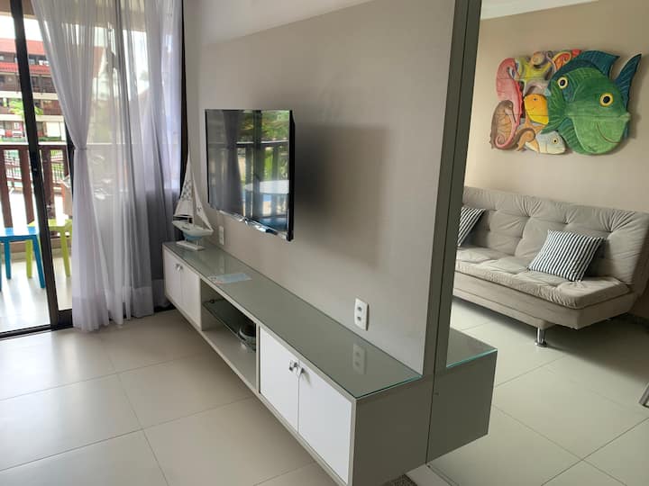 Sala de estar y comedor.