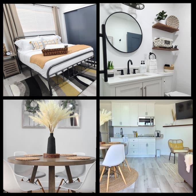 Airbnb Bright Modern 2-Bd House in Quiet neighborhood!