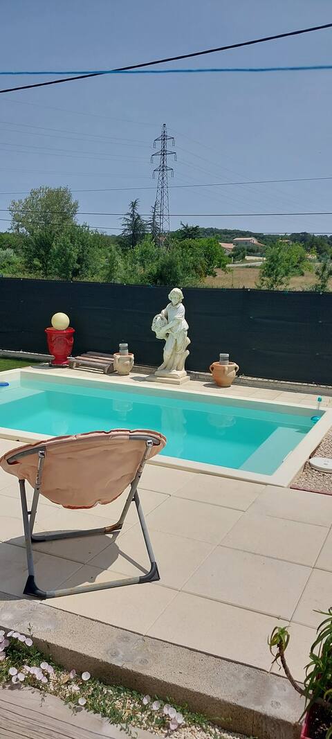 Villa Fidélité + Saltwater pool