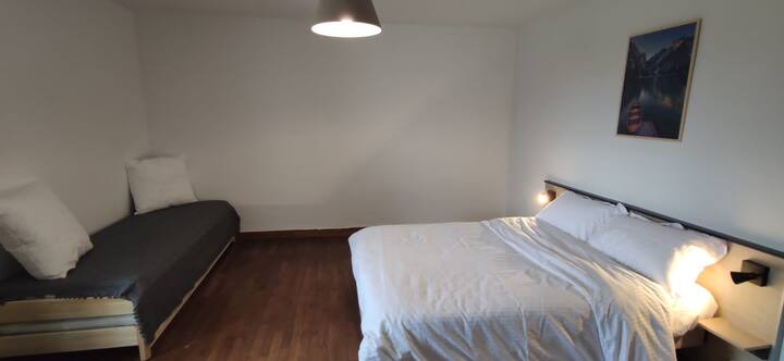 Versión del dormitorio para una pareja