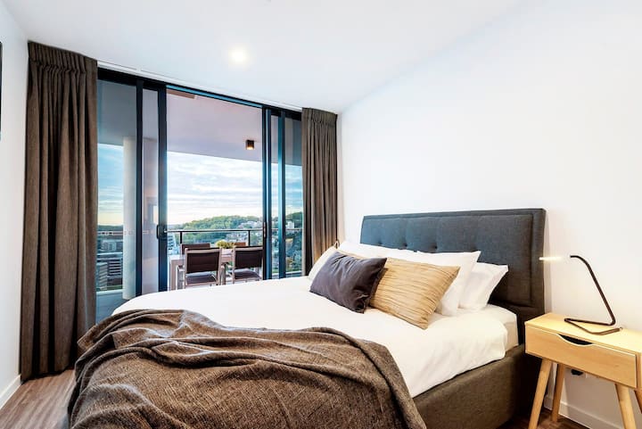 Master Bedroom has a private ensuite and access to the balcony