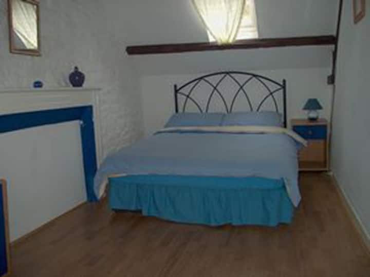 Dormitorio con cacatúes
