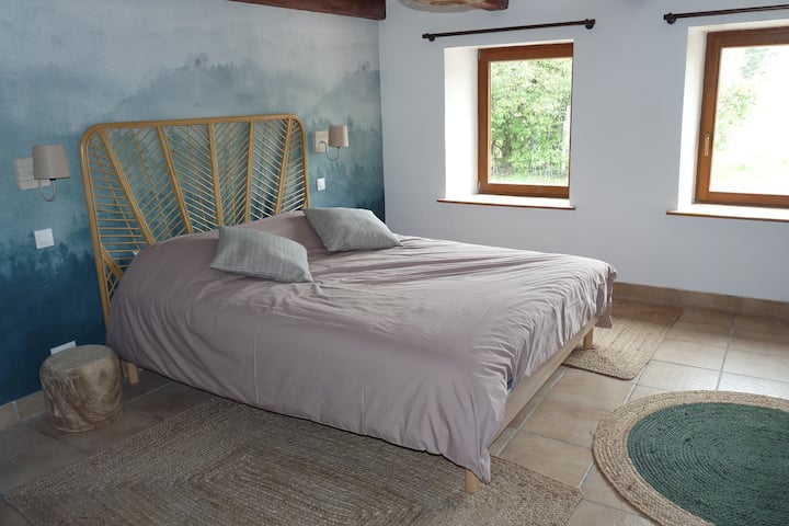 Chambre 1 - lit 160x200, RDC