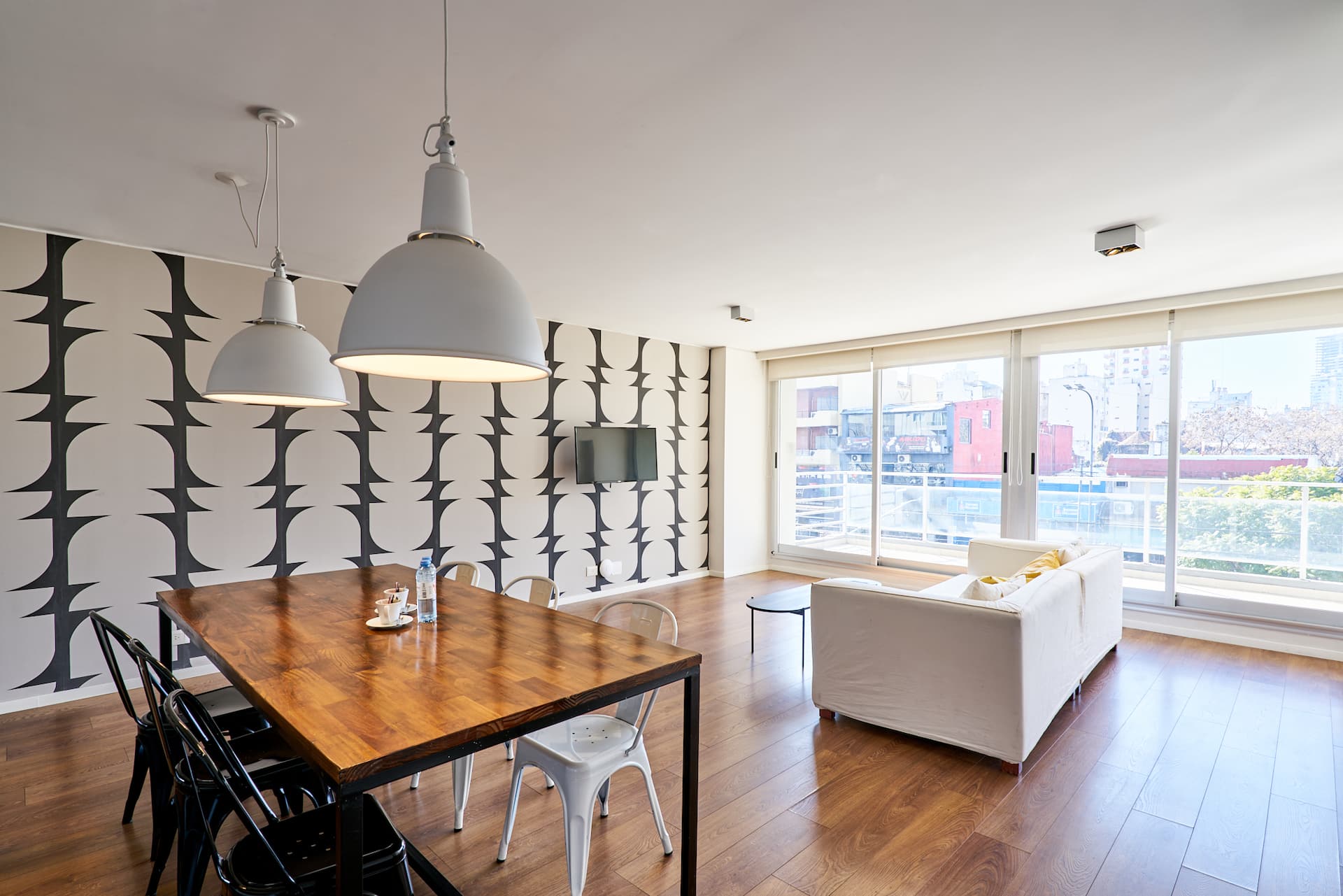Apartamento de 3 ambientes com 2 quartos em Núñez