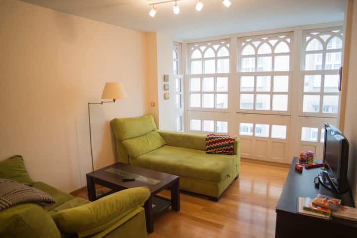 Centre Ville Avec Garage, Près De La Plage. - A Coruña
