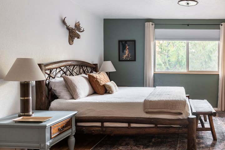 Cómoda cama tamaño king