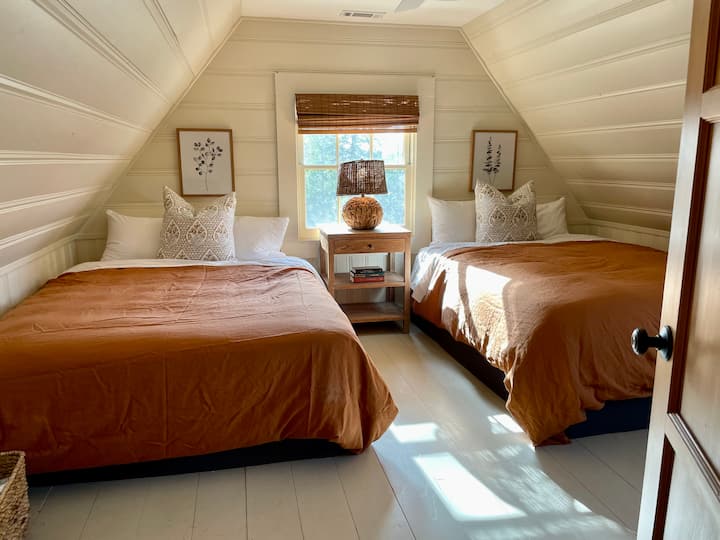 Main House Room #3  Two Queen Size Beds