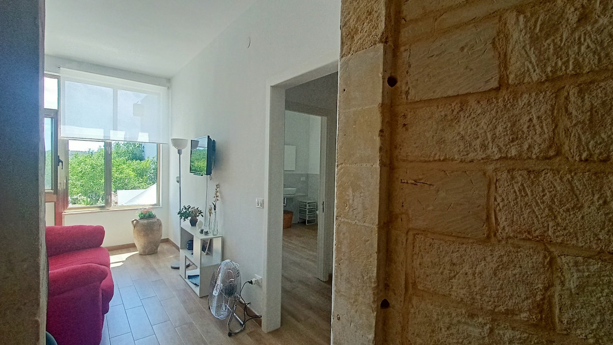 Iz hodnika se izlazi u kuhinju s dnevnim boravkom. Izravan pristup kupaonicama. 
Prostori su prostrani i vrlo svijetli zahvaljujući velikom prozoru s pogledom na terasu i vrt. 
