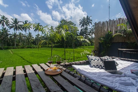 Peaceful Sanctuary 2BR Villa with Ricefield Views