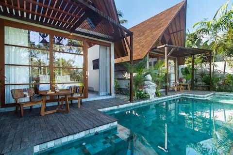 Peaceful Sanctuary 2BR Villa with Ricefield Views