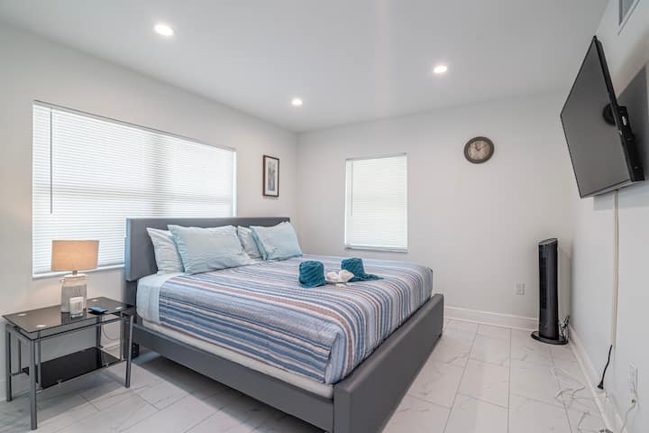 This bedroom is more than just a place to sleep. It is your sanctuary, a place where you can relax and recharge, and where you can truly be yourself.