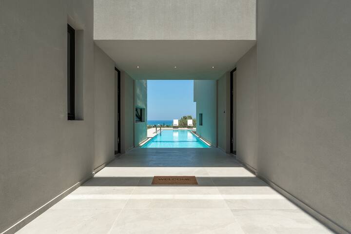 Avra Villa, Pirgos-Villas, Heated Pool, Sea View gallery image 2