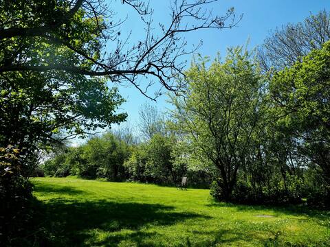 ▶ư Estate on the dike - Apartment № 2 with a ◀garden