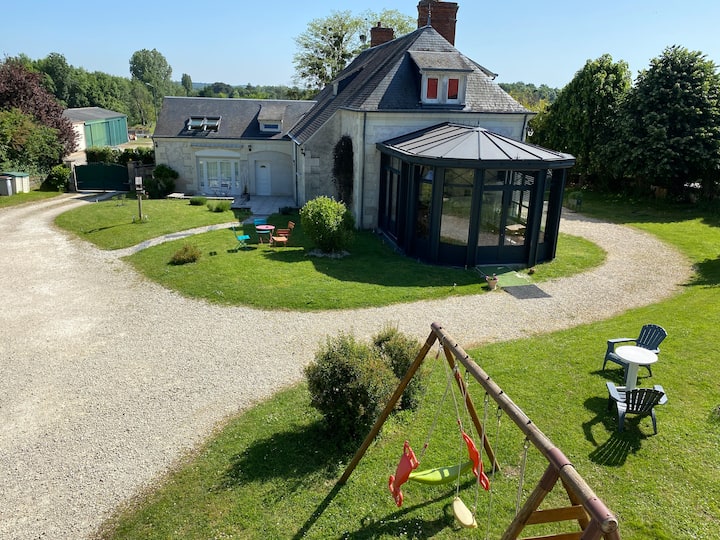Gite "Les Mariniers" Aire De Jeux Et Mini-ferme - Sologne