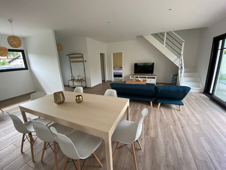 Villa Contemporaine Avec Jacuzzi 300m De La Plage - Andernos-les-Bains