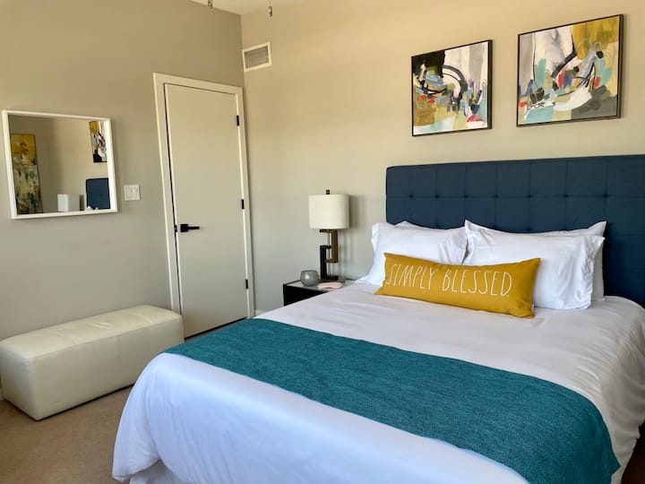 Синя спалня за гости