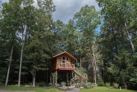 Cottage in the Woods- Owls Nest Treehouse