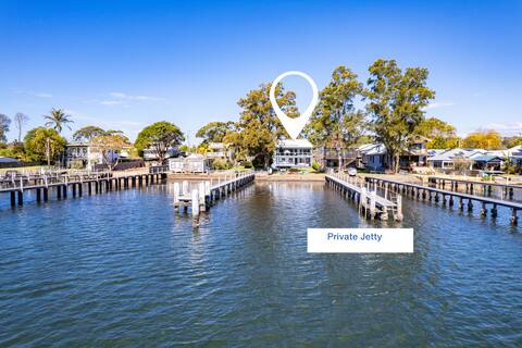 A waterfront family retreat with private jetty