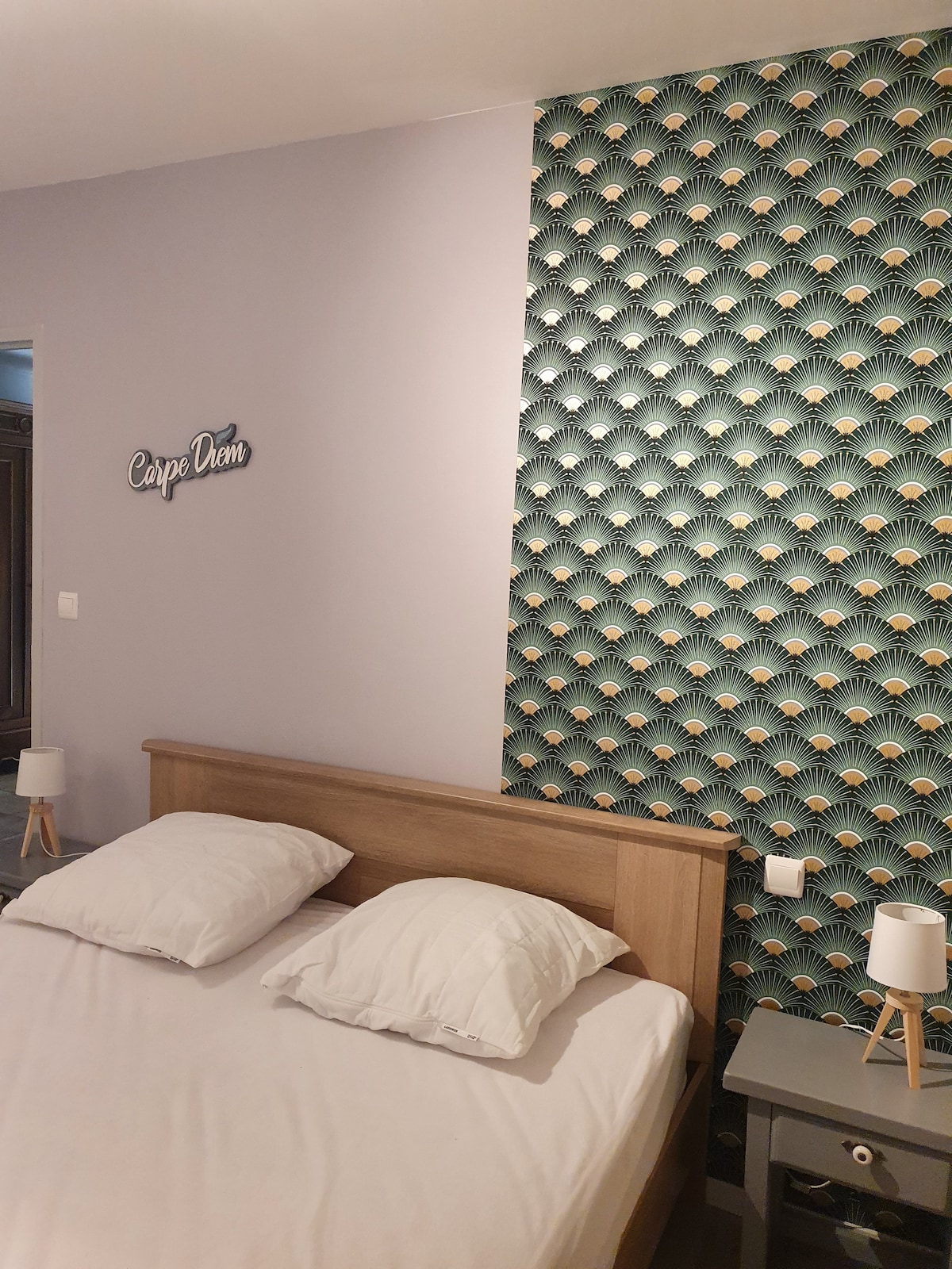 Chambre 1 rdc, lit 160