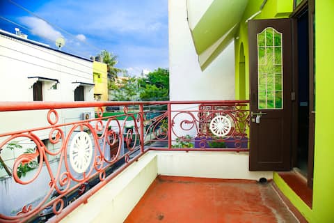 4BHK Near white town (veda villa)