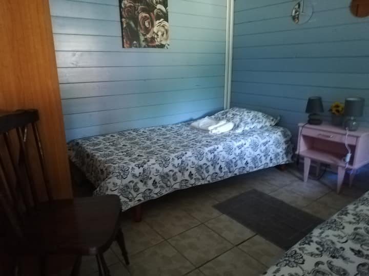 2 Krevate tek në një chalet