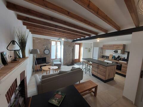 House right in the center of Coulon Marais Poitevin