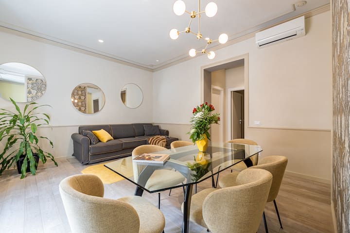 Spazioso appartamento di design, ristrutturato