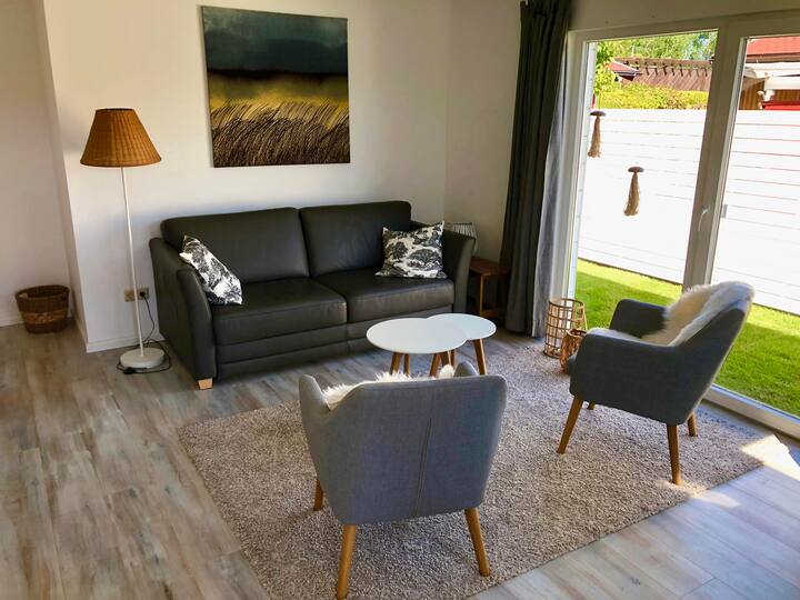 Haff-hus: Ferienhaus Direkt Am Stettinerhaff - Usedom