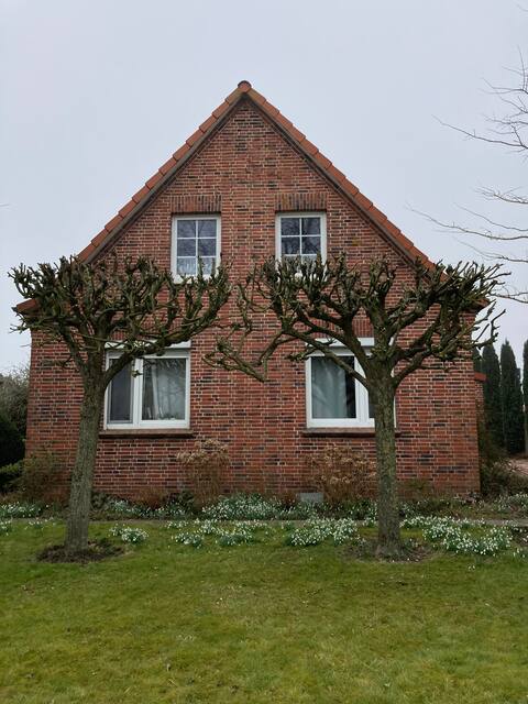 Tidehuus Krummhörn Ostfriesland Nordsee nah