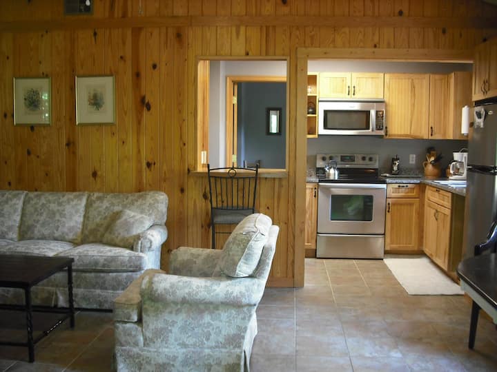 Beautiful mountain one bedroom, nearby lake access