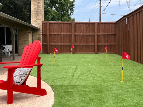 Game Room+Mini Golf+12 beds+Outdoor dining