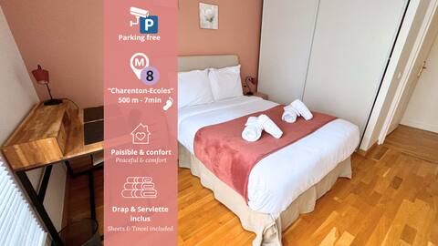 Apartment at Portes de Paris, parking