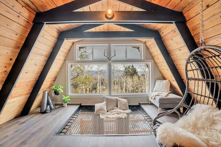 Secluded Hideaway Above Park City w/Hammock Floor - Cabins for Rent in Park  city, Utah, United States - Airbnb