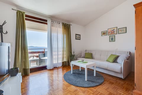 Popular Airbnb listing: A1 Lovely 1- bedroom apartment, beautiful sea view in Zadar