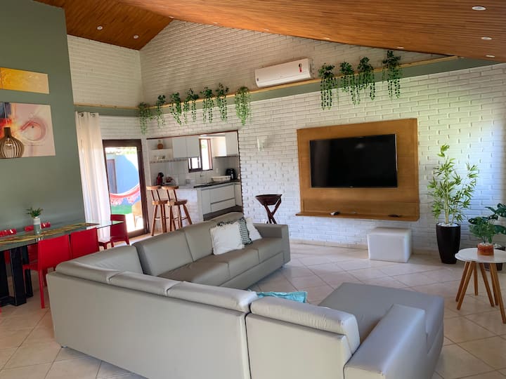 Villa Mela -Casa C/piscina Perto Da Praia/hibiscus - Alagoas