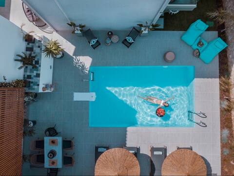 Deluxe 3 bedroom villa with private swimming pool.